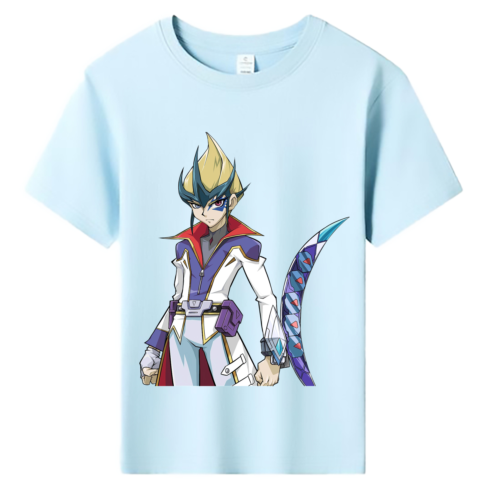 （画像用） 遊☆戯☆王 Yu-Gi-Oh! 綿100％キッズTシャツ（フロントプリント）
